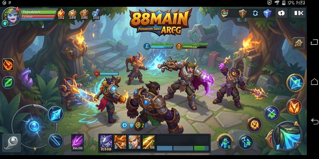 Tampilan gameplay 88MAIN yang seru dan penuh aksi.