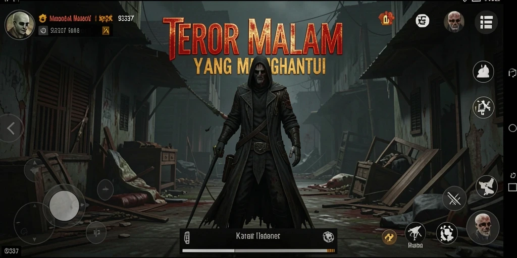 Tampilan gameplay menegangkan dari 93337 yang siap menghantui Anda.