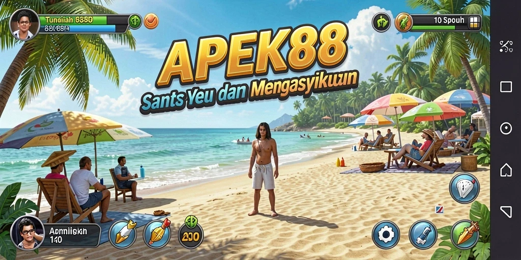 Screenshot APEK88 menampilkan gameplay santai dan menyenangkan.