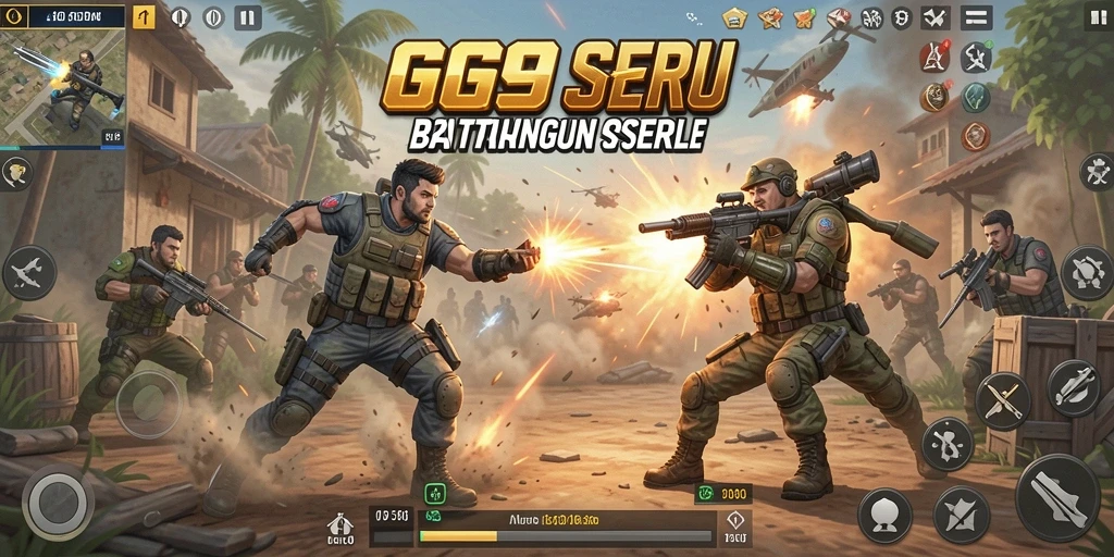 Gameplay seru dari GG99 yang menggugah adrenalin di Battle Royale.