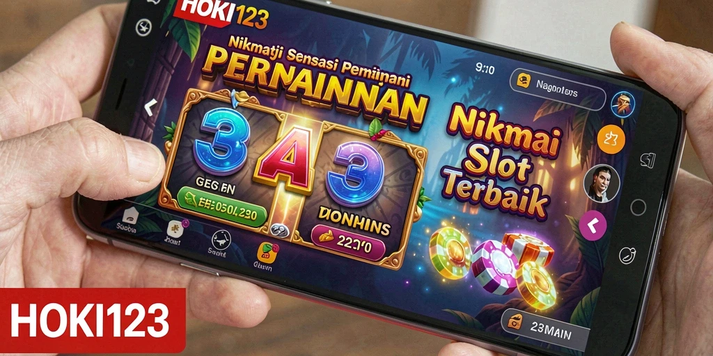 Tampilan gameplay menarik dari HOKI123 yang memikat pemain.