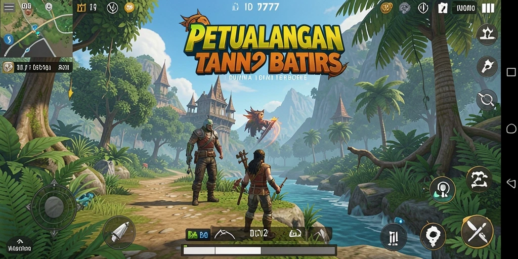 Tampilan gameplay menakjubkan di dunia terbuka ID777.