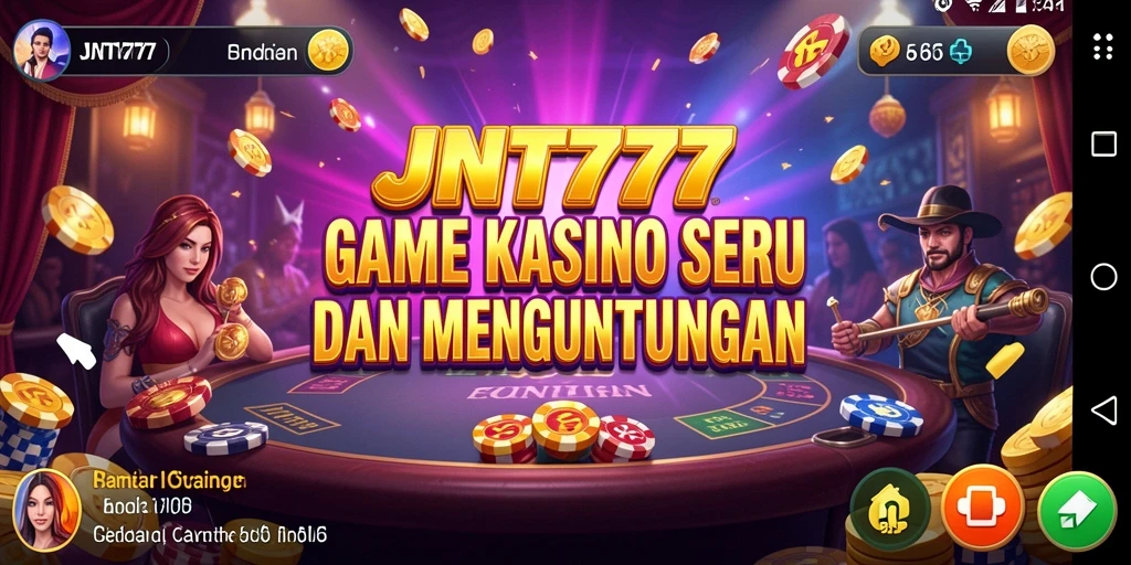 Tampilan gameplay seru di JNT777 yang menarik dan menantang.