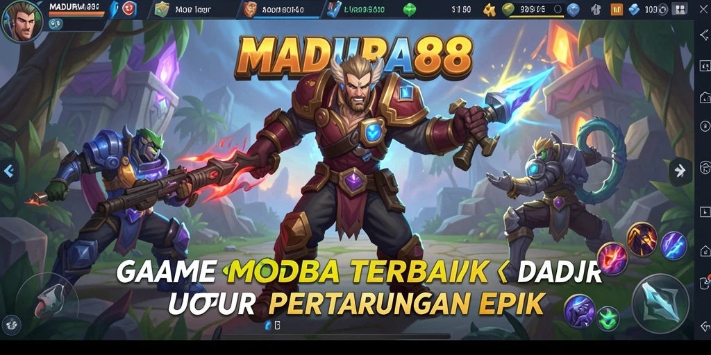 Gameplay seru dan intens dari MADURA88.