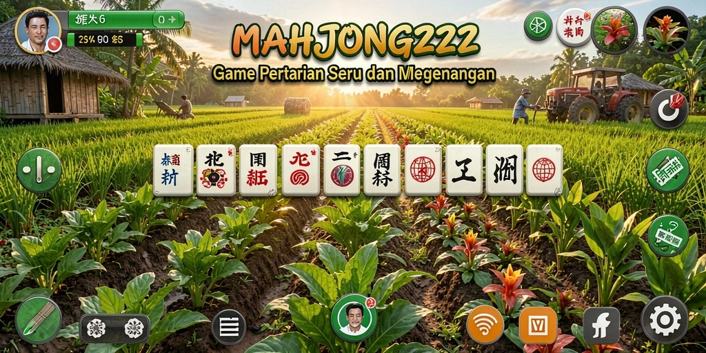 Tampilan gameplay menarik dari MAHJONG222 yang penuh warna.