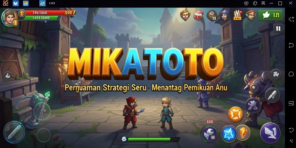 Tampilan menarik dari gameplay MIKATOTO yang menantang strategi.