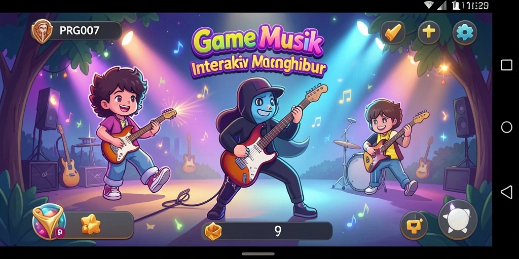 Screenshot gameplay PRG007 dengan tampilan grafis menarik.