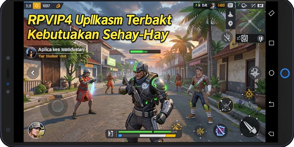 Tampilan tampak dari RPVIP4 yang menunjukkan fitur Utility yang intuitif.