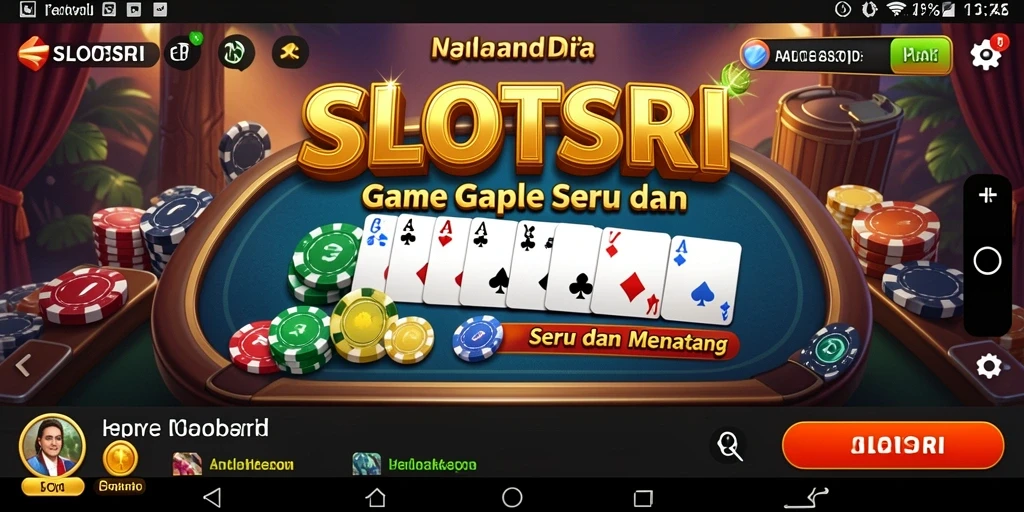 Tampilan gameplay seru dan interaktif di SLOTSRI.