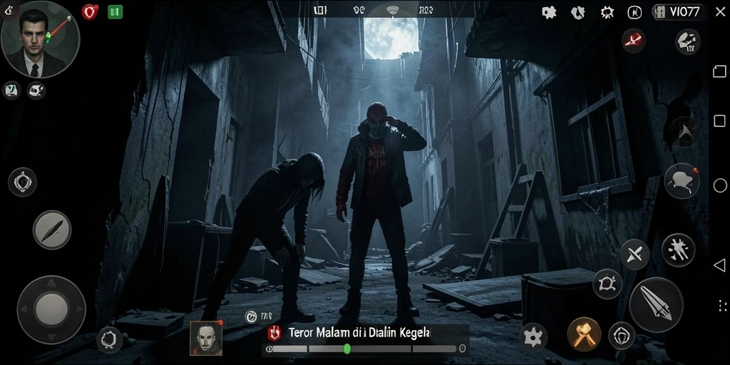 Gameplay menakutkan dengan suasana mencekam di VIO77.