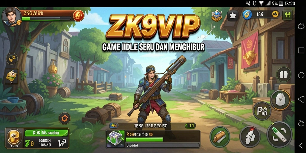 Tampilan gameplay ZK9VIP yang menyenangkan dan interaktif.